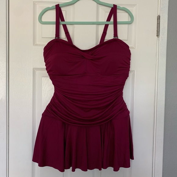 Lauren Ralph Lauren Other - RL Magenta Swimsuit sz: 18W